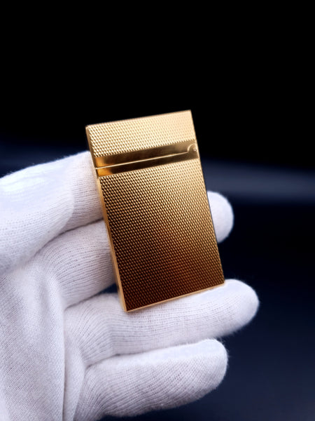 Small Grain Barley Montparnasse Yellow Gold S. T. Dupont Ligne 2 Lighter 16281