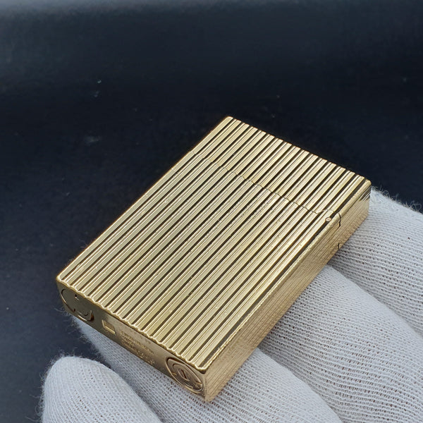 Rare 18K Gold S. T. Dupont Ligne Gatsby Lighter