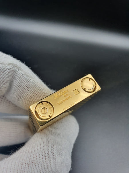 Rare 18K 750 Gold S. T. Dupont Ligne 2 Lighter 16266