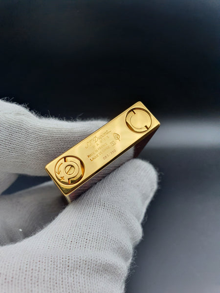 Rare Vertigo 2 Red Chinese Laquer S. T. Dupont Ligne 2 Montparnasse Limited Edition Lighter