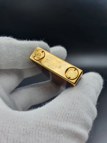 Rare Vertigo 2 Red Chinese Laquer S. T. Dupont Ligne 2 Montparnasse Limited Edition Lighter
