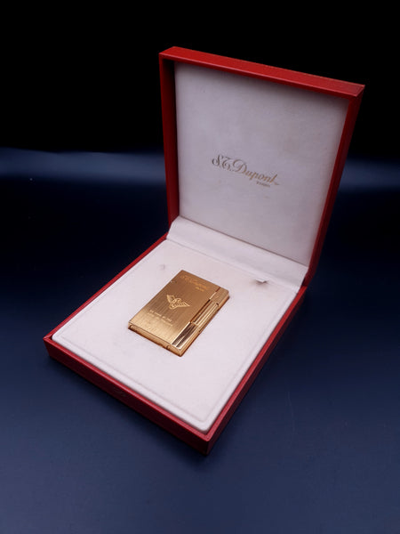 Rare Gold S. T. Dupont Ligne Gatsby Mercury Limited Edition Lighter