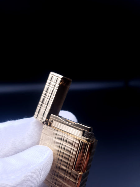 Rare 70's Small 18K Gold S . T. Dupont Ligne 1 Type BR Lighter