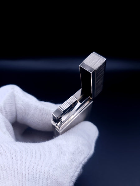 S. T. Dupont Ligne 2 Ping Sound Montparnasse Palladium Brushed Lighter